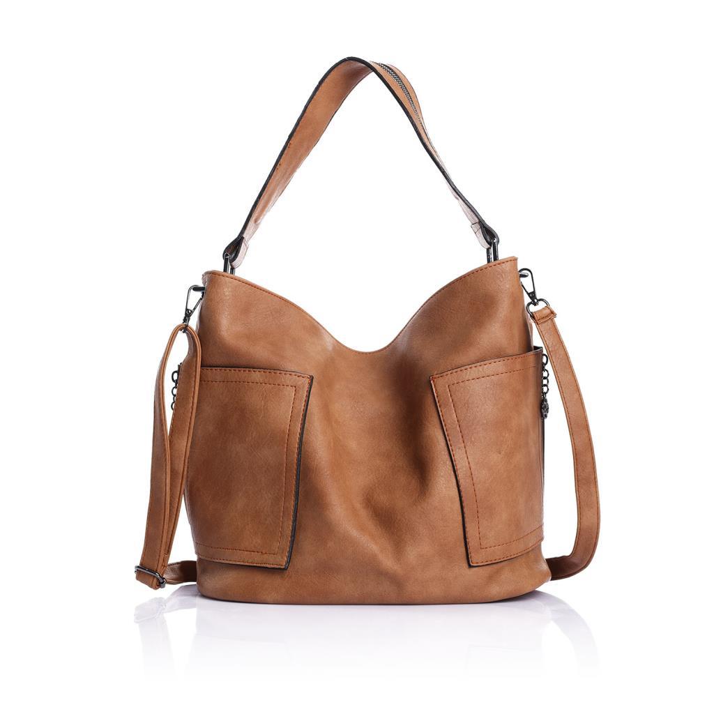 Argolis Pocket Detailed Handbag and Shoulder Bag