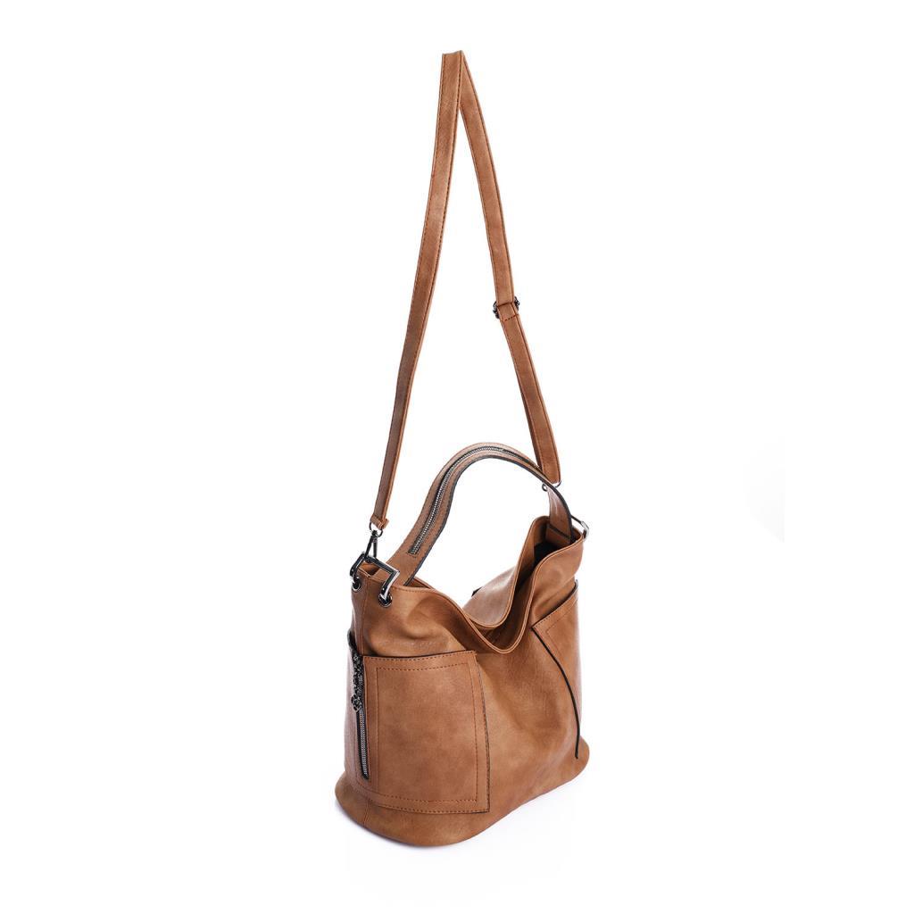Argolis Pocket Detailed Handbag and Shoulder Bag