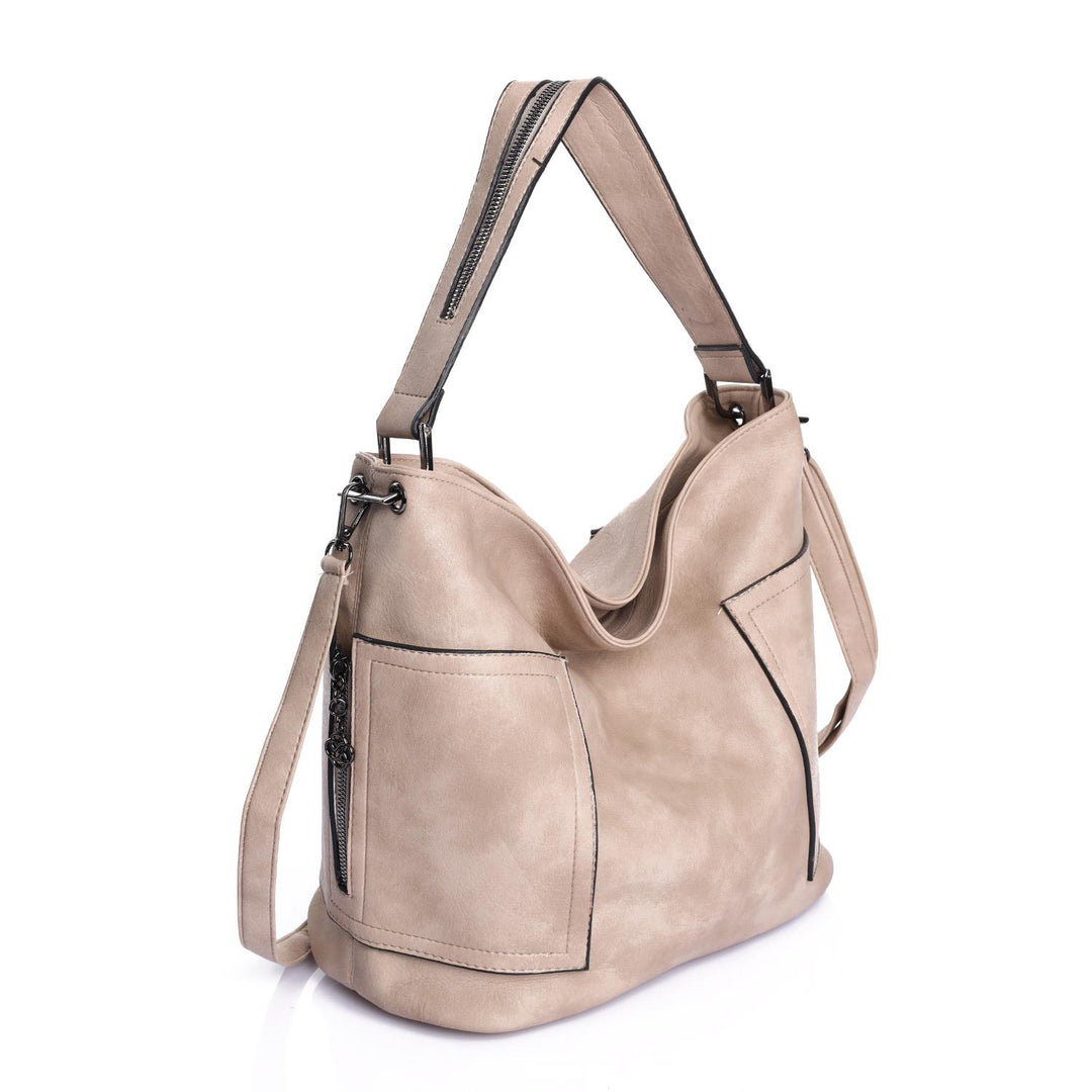 Argolis Pocket Detailed Handbag and Shoulder Bag