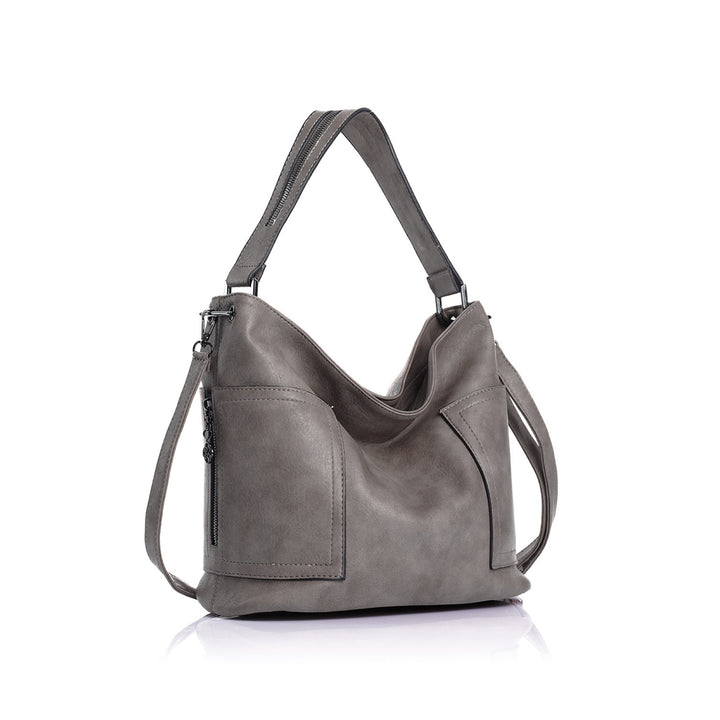 Argolis Pocket Detailed Handbag and Shoulder Bag