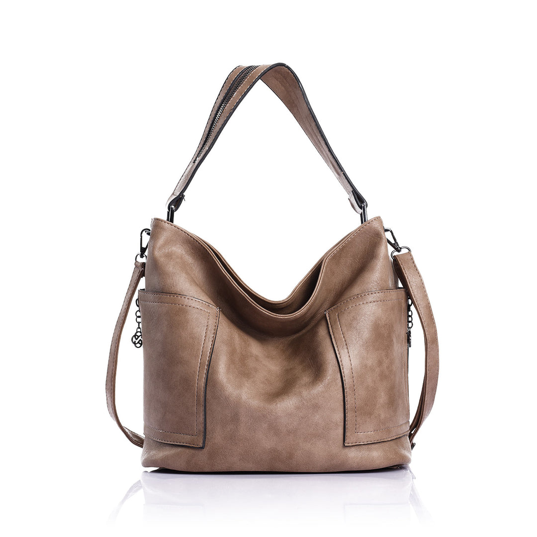 Argolis Pocket Detailed Handbag and Shoulder Bag