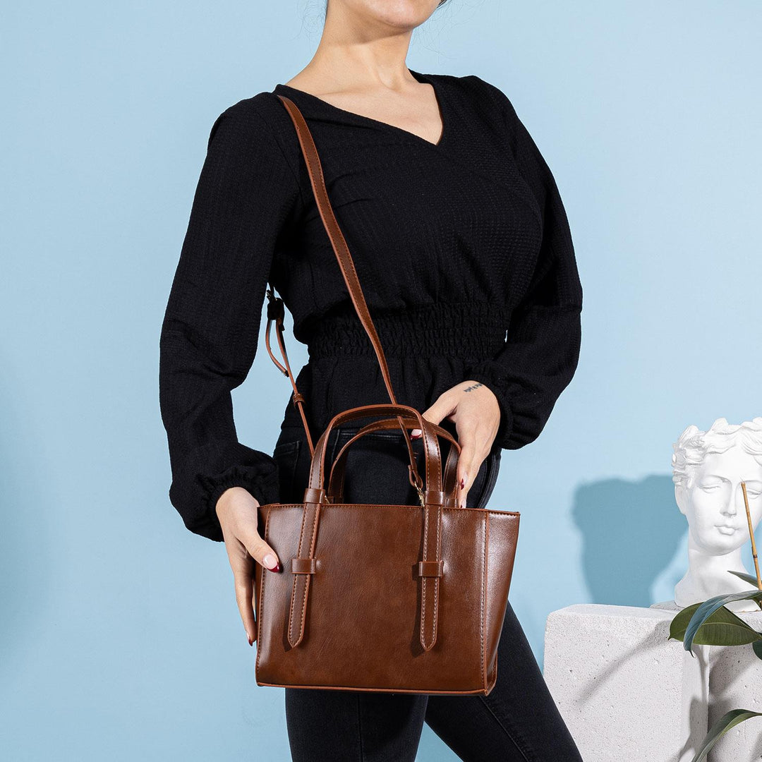 Bunga Women's Handbag and Crossbody Bag with Adjustable Strap