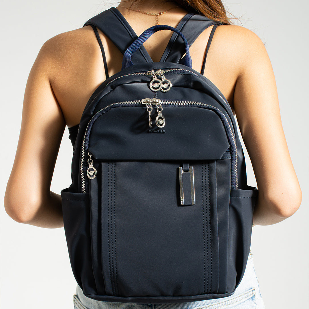 Button Women's Satin Adjustable Shoulder Bag