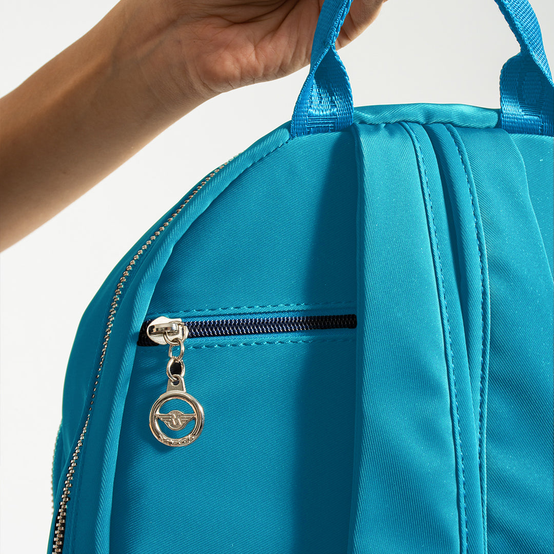 Button Women's Satin Adjustable Shoulder Bag