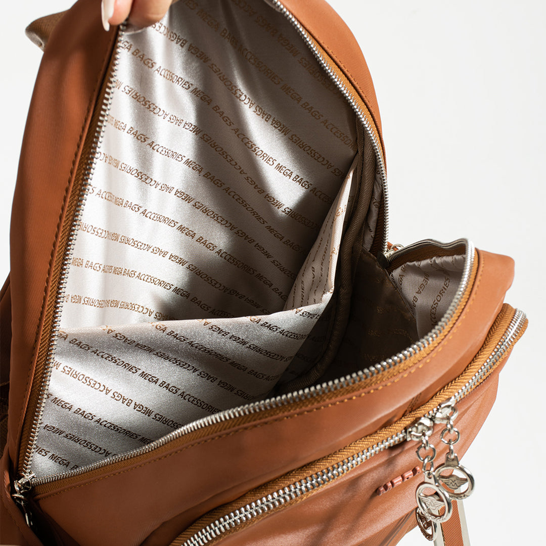 Button Women's Satin Adjustable Shoulder Bag
