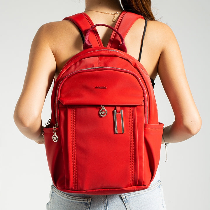 Button Women's Satin Adjustable Shoulder Bag