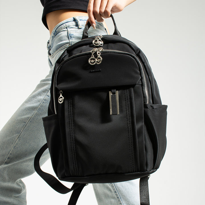 Button Women's Satin Adjustable Shoulder Bag