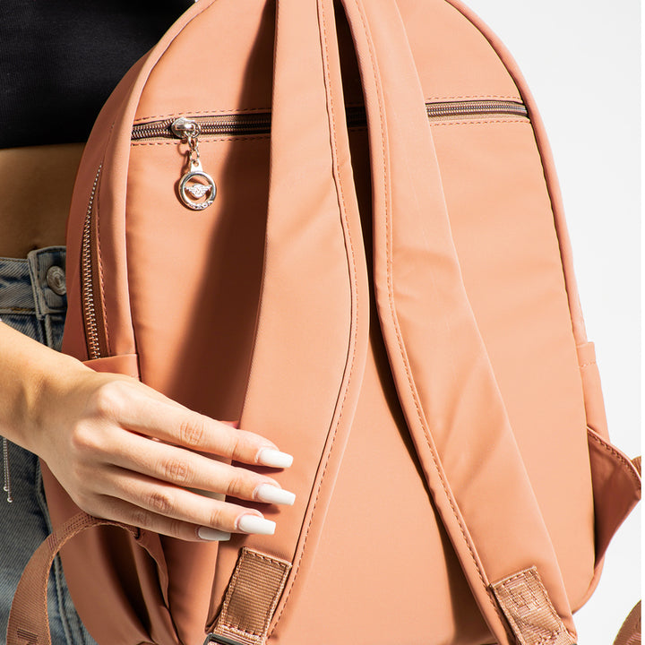 Button Women's Satin Adjustable Shoulder Bag