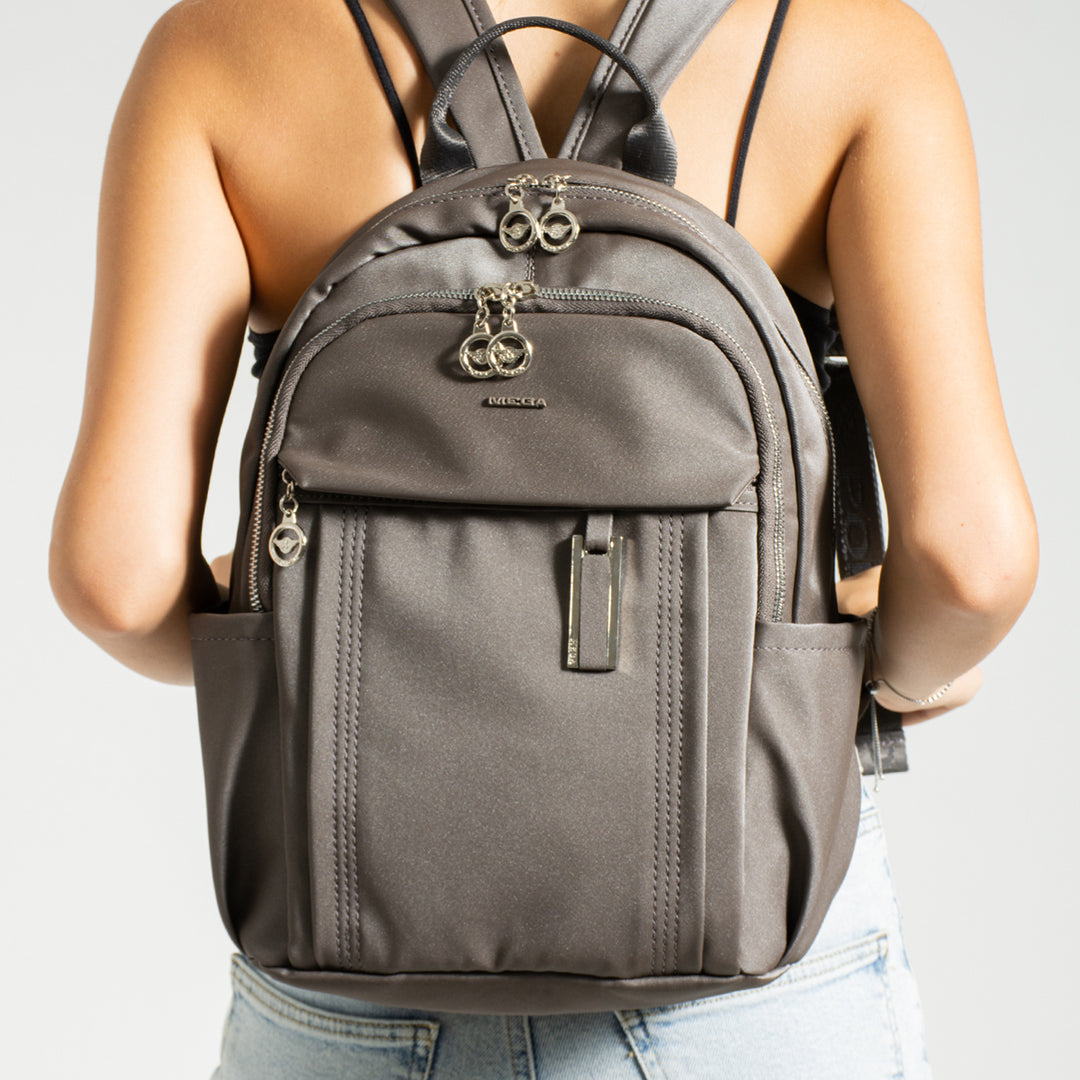 Button Women's Satin Adjustable Shoulder Bag