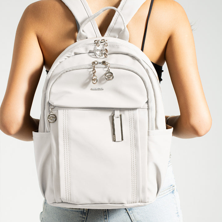 Button Women's Satin Adjustable Shoulder Bag