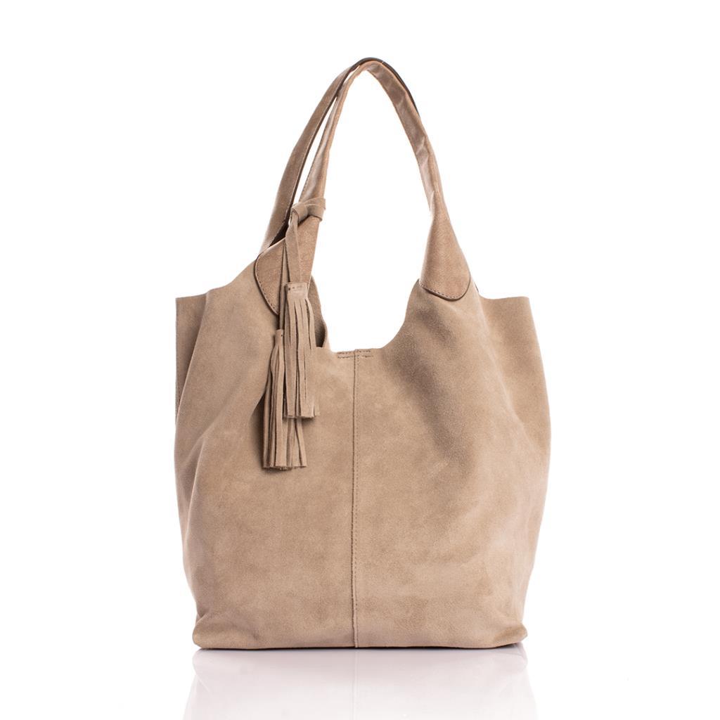 Elena Genuine Suede Shoulder Bag - YC1969S