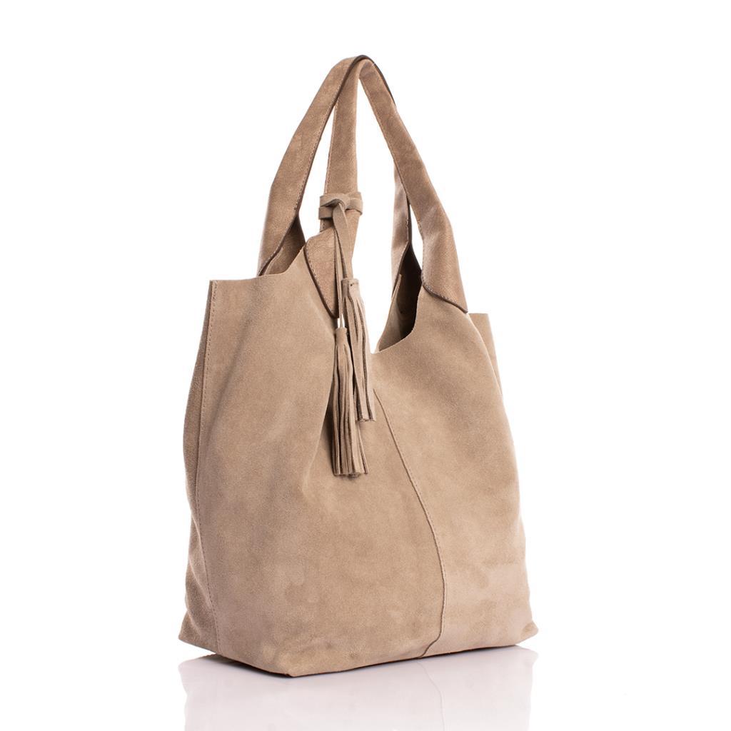 Elena Genuine Suede Shoulder Bag - YC1969S