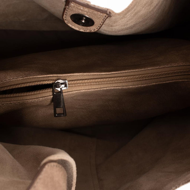 Elena Genuine Suede Shoulder Bag - YC1969S