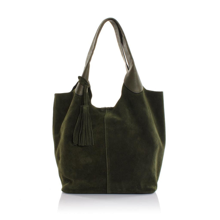 Elena Genuine Suede Shoulder Bag - YC1969S
