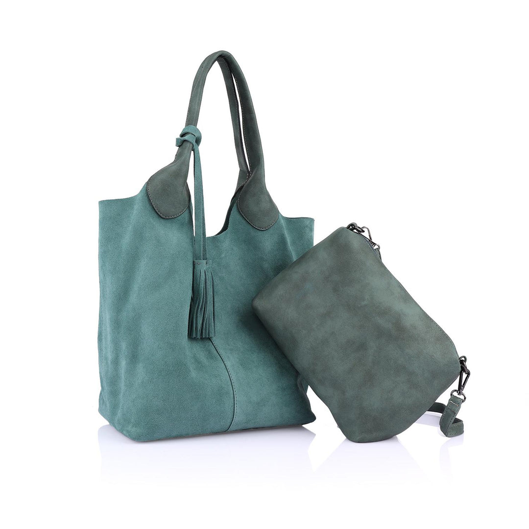 Elena Genuine Suede Shoulder Bag - YC1969S