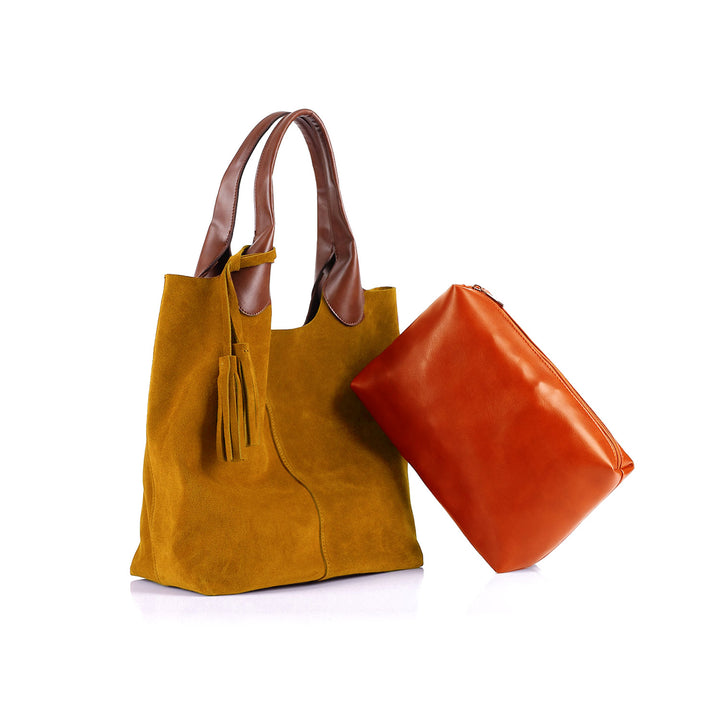 Elena Genuine Suede Shoulder Bag - YC1969S