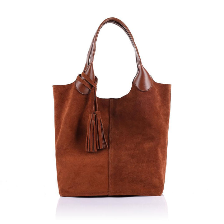 Elena Genuine Suede Shoulder Bag - YC1969S