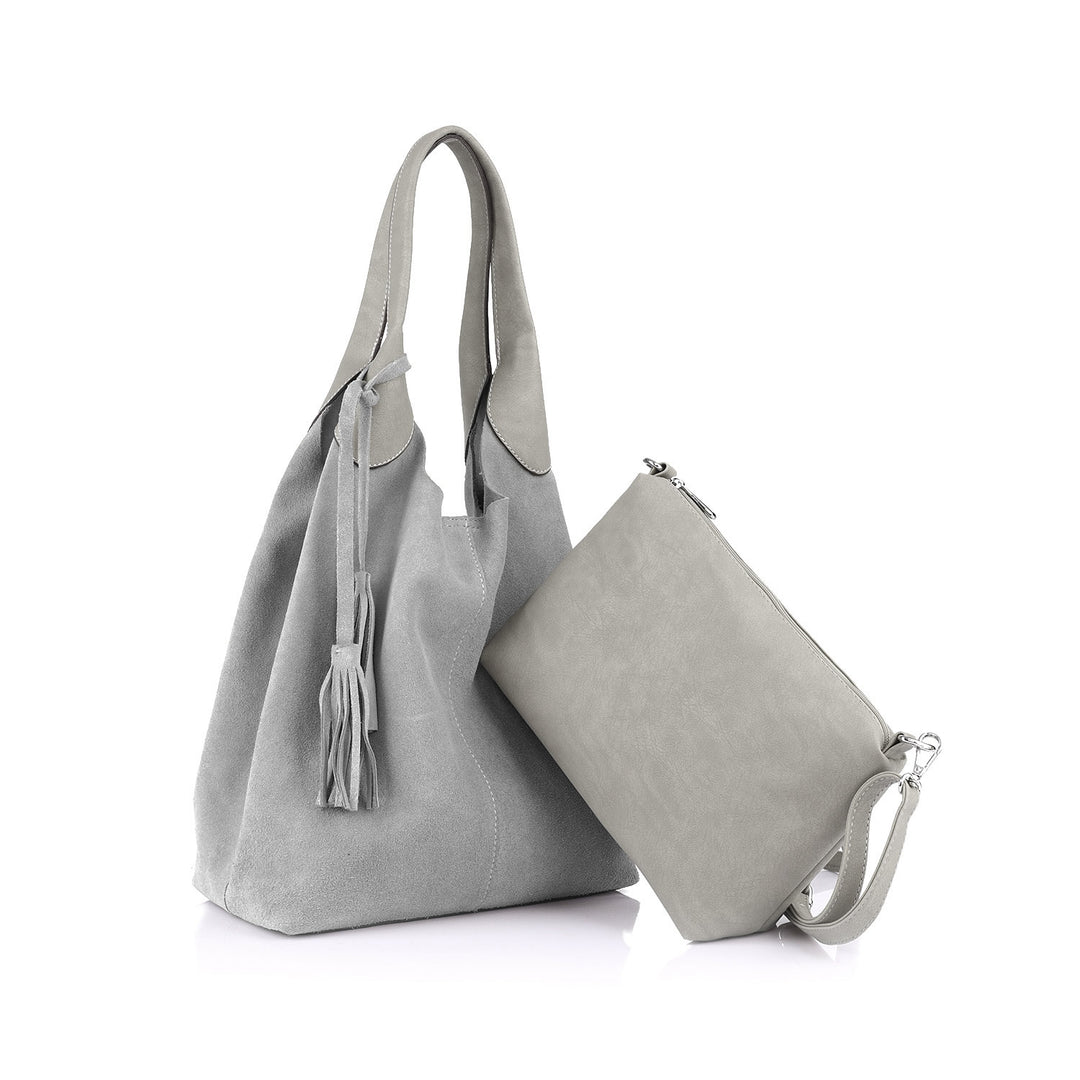 Elena Genuine Suede Shoulder Bag - YC1969S
