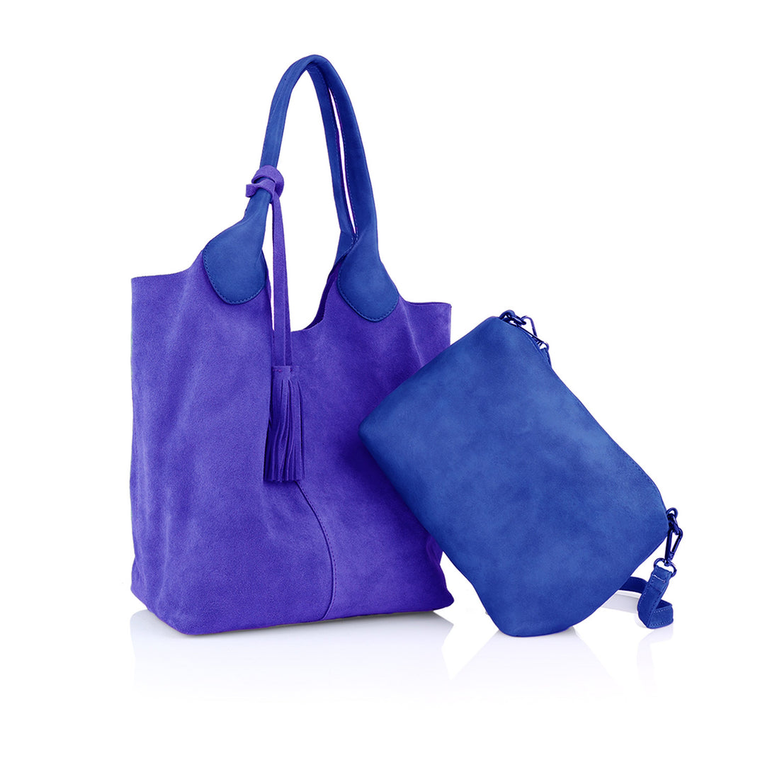 Elena Genuine Suede Shoulder Bag - YC1969S