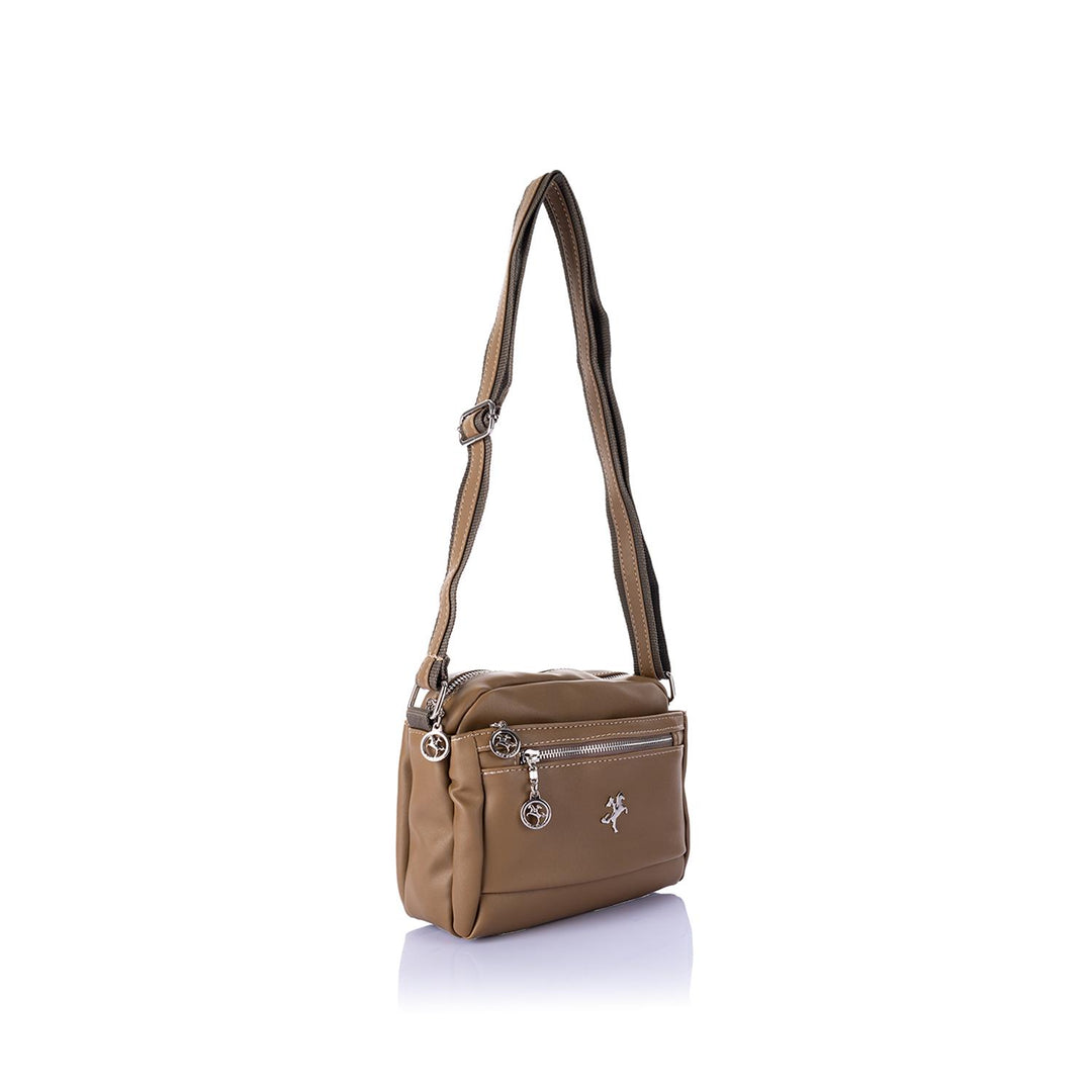 Faldo Women's Leather Adjustable Strap Cross Bag
