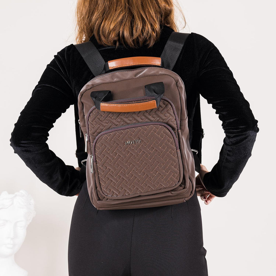 FLAVYA WOMEN'S KAPITONE ADJUSTABLE HANDLED BACK Backpack