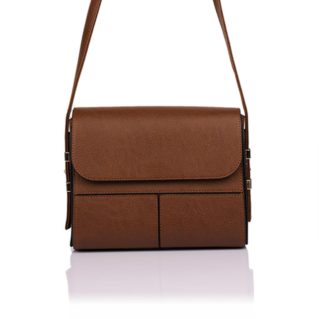 Flora Leather Woman Cross Strap Bag - NS628