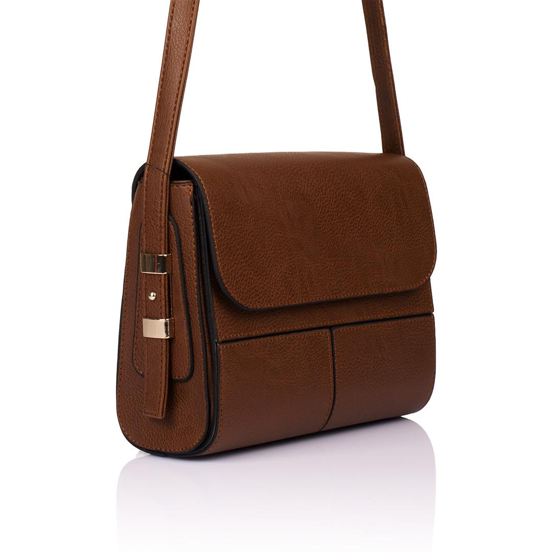Flora Women's Leather Crossbody Bag