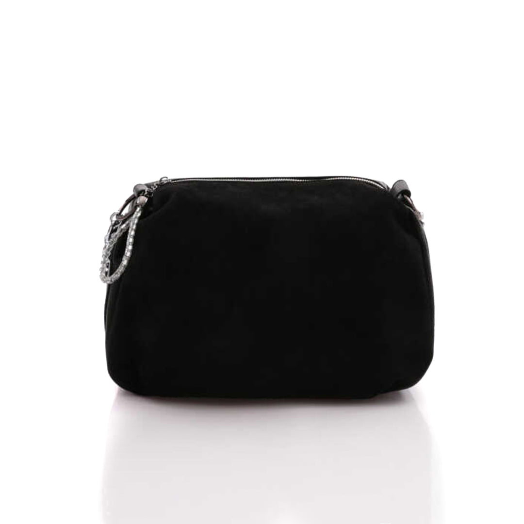 Insigne Women's Genuine Suede Chain Strap Shoulder Bag and Crossbody Bag
