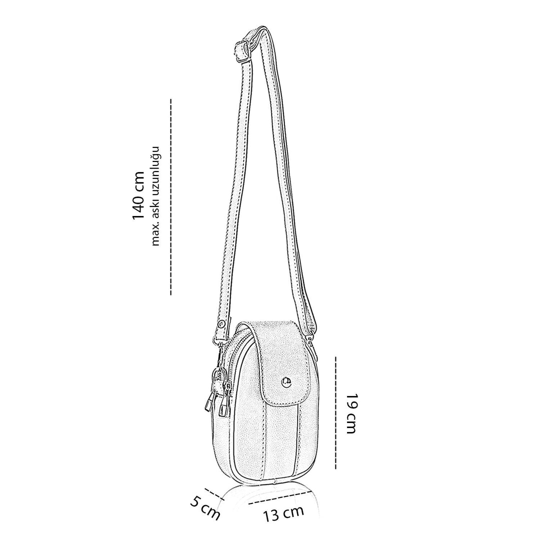 Legia Women's Mini Crossbody Bag with Adjustable Strap