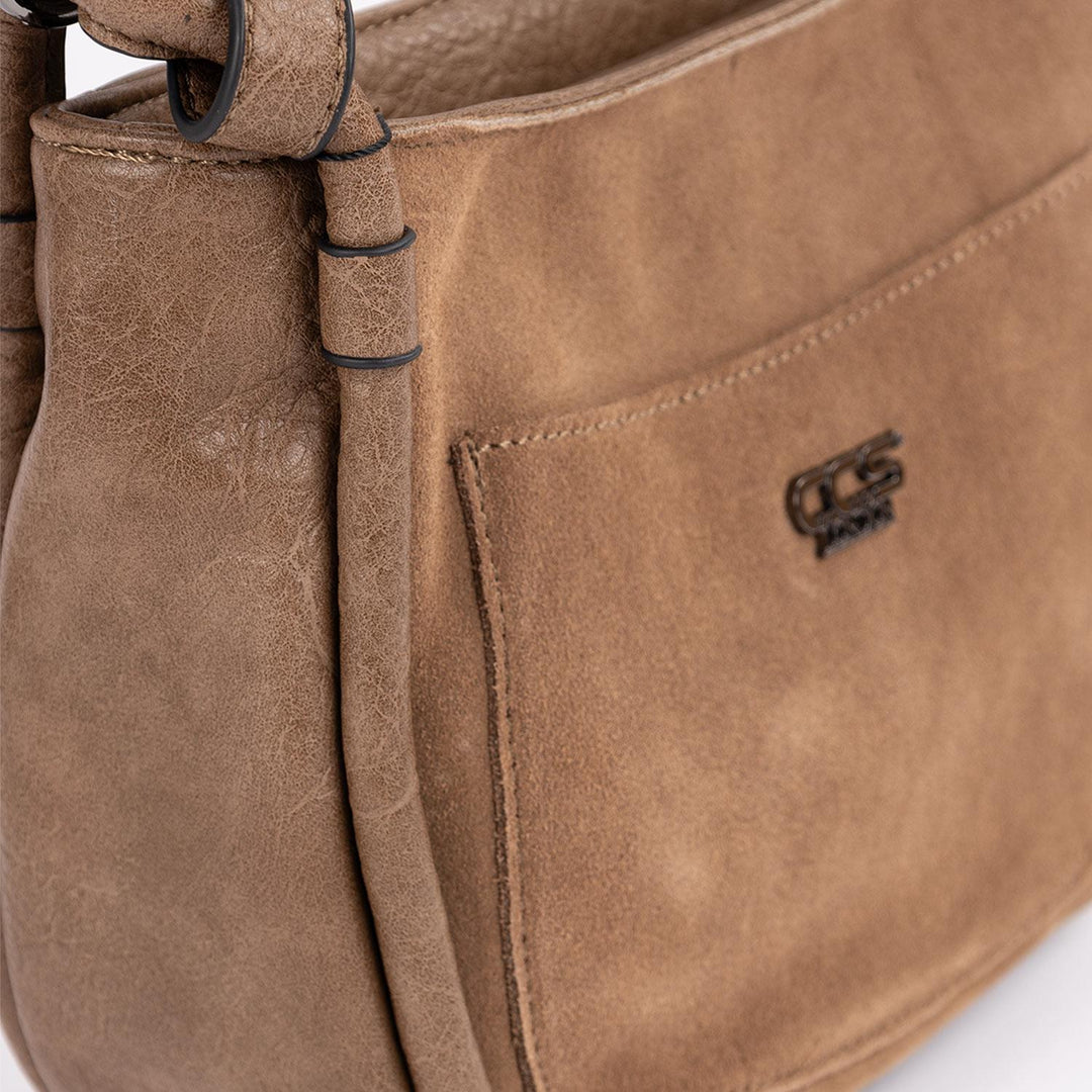 Lordes Women's Genuine Suede Handbag and Crossbody Bag