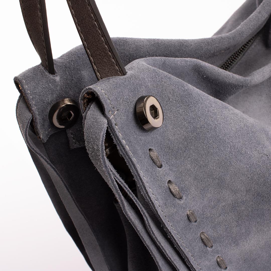 Margy Genuine Leather Suede Women's Shoulder Bag - YC1953S