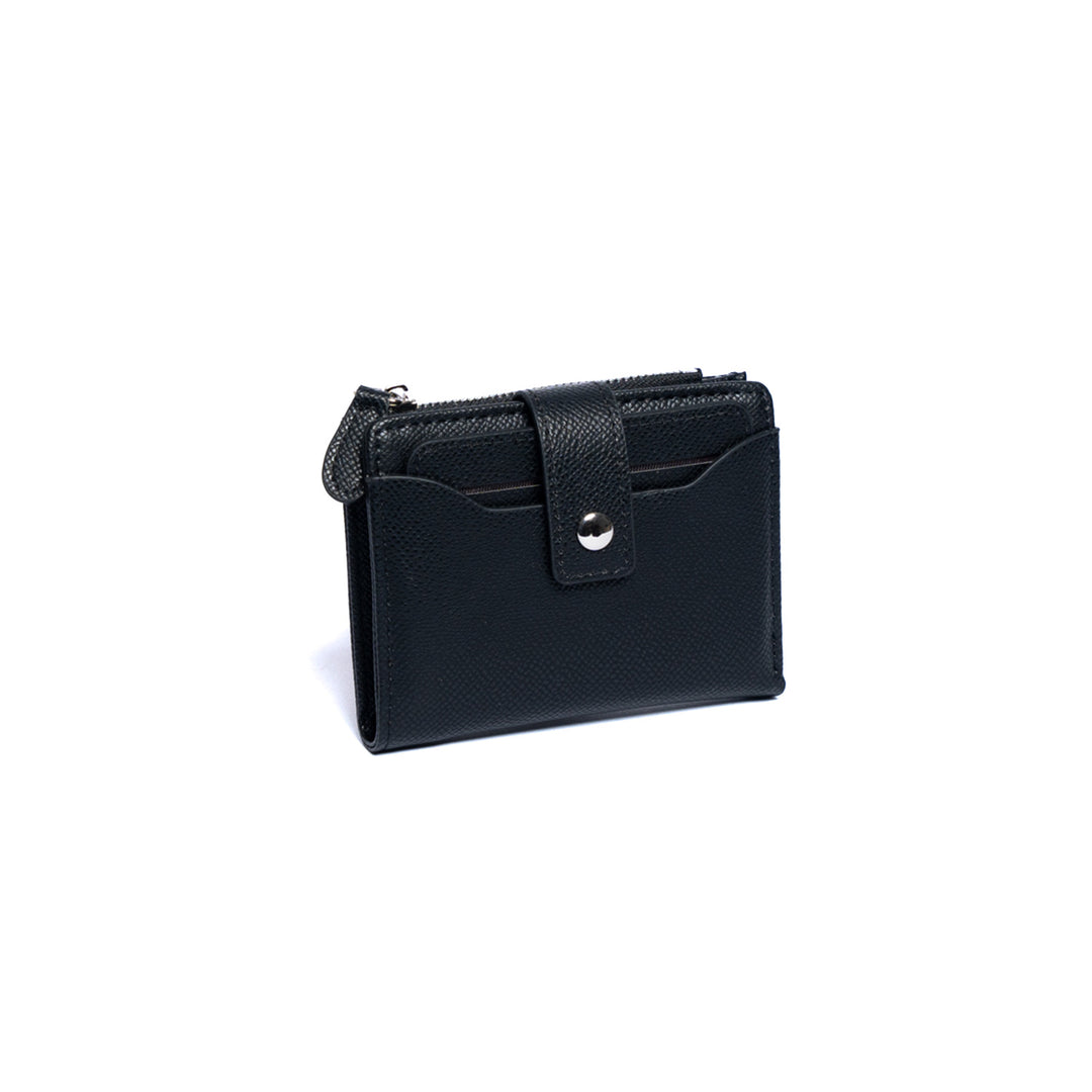 Monk Women's Zipper and Snap Wallet MW06