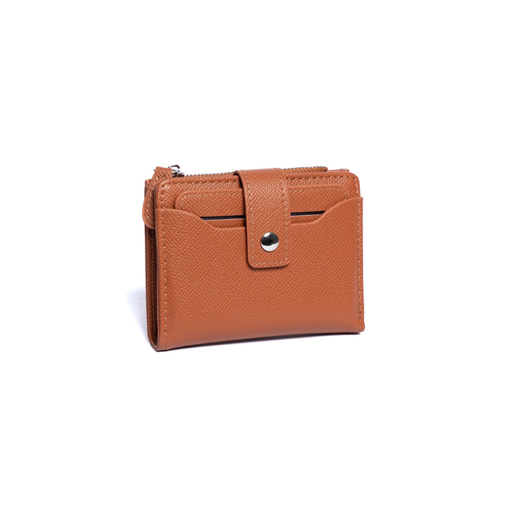 Monk Women's Zipper and Snap Wallet MW06