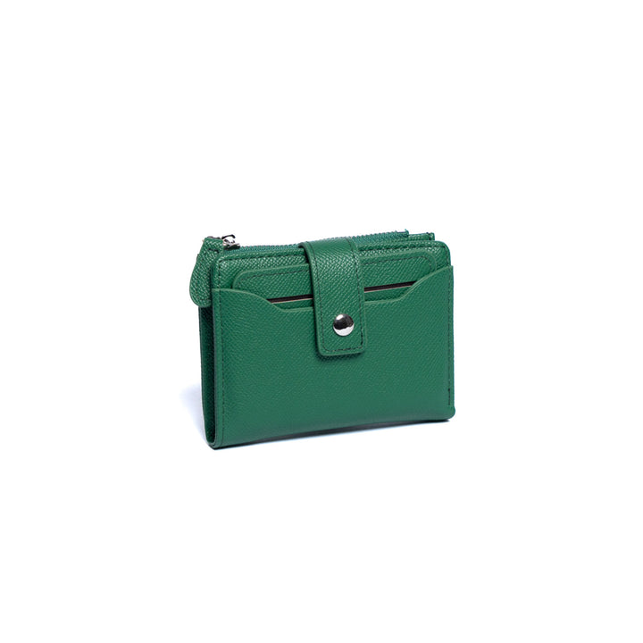 Monk Women's Zipper and Snap Wallet MW06