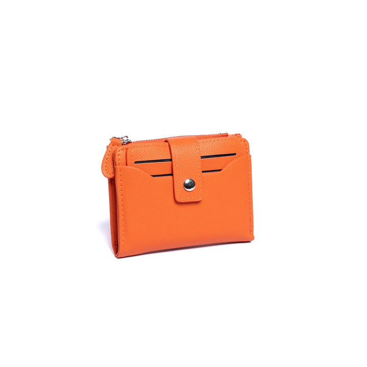 Monk Women's Zipper and Snap Wallet MW06