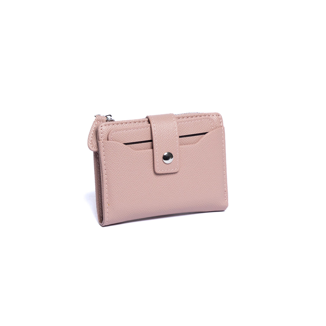 Monk Women's Zipper and Snap Wallet MW06