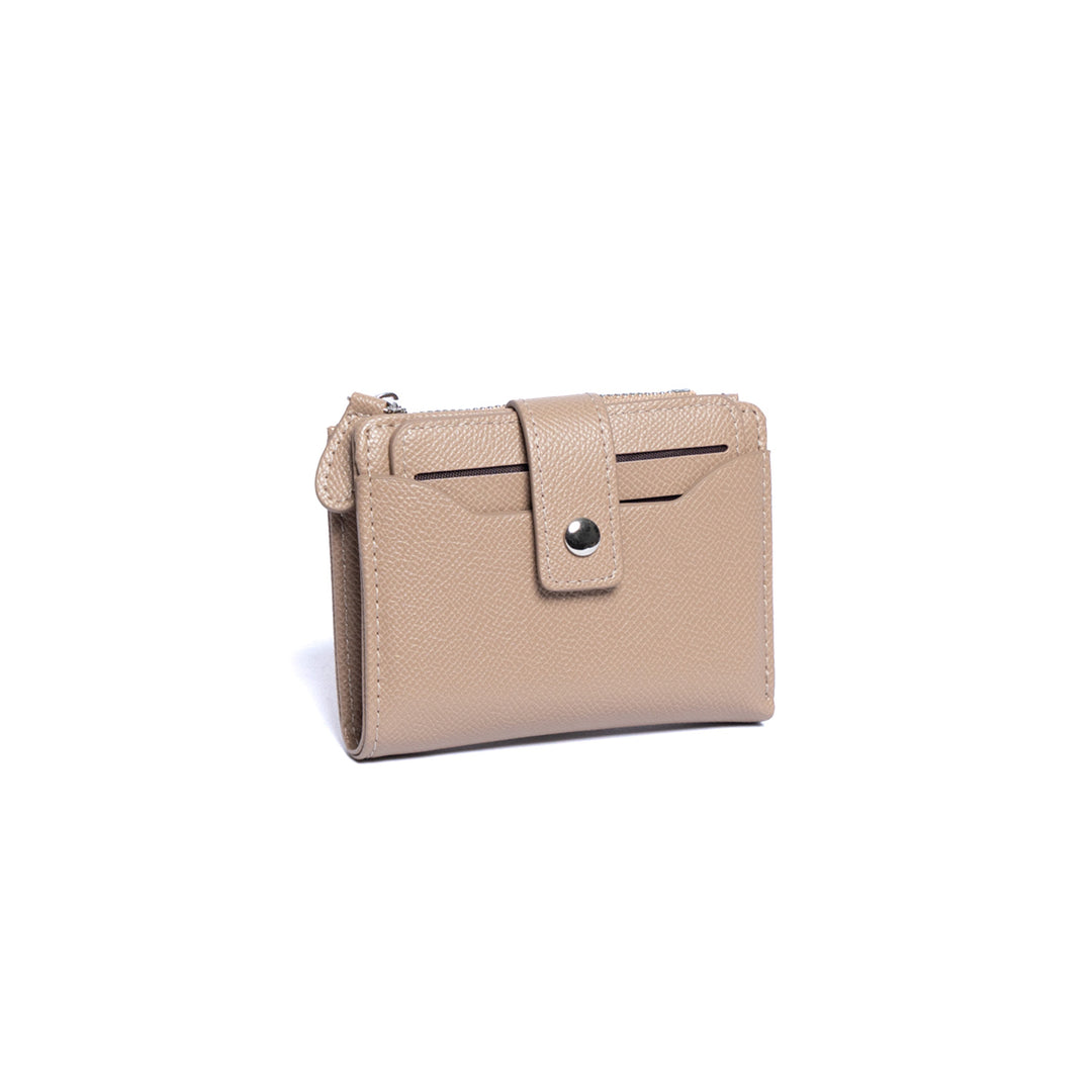 Monk Women's Zipper and Snap Wallet MW06