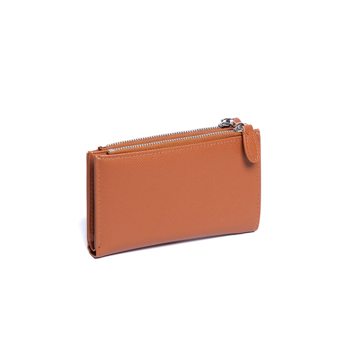Monk Women's Zipper and Snap Wallet MW07