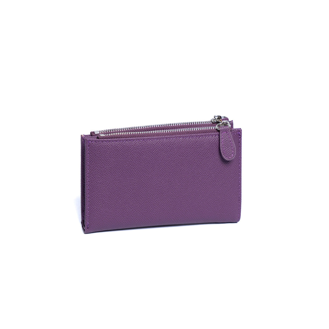 Monk Women's Zipper and Snap Wallet MW07