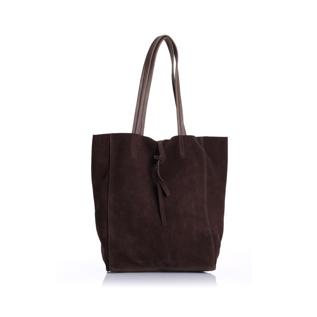 Mons Genuine Leather Suede Women's Shoulder Bag