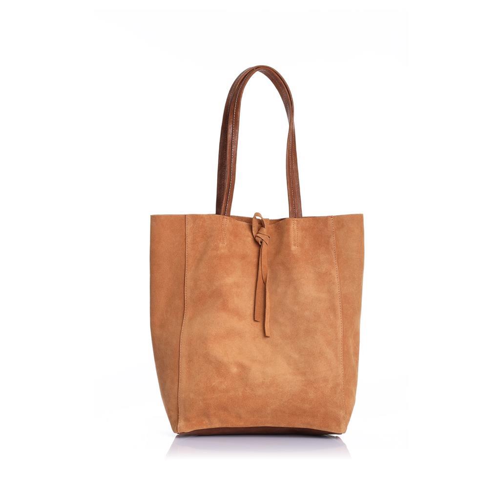 Mons Genuine Leather Suede Women's Shoulder Bag