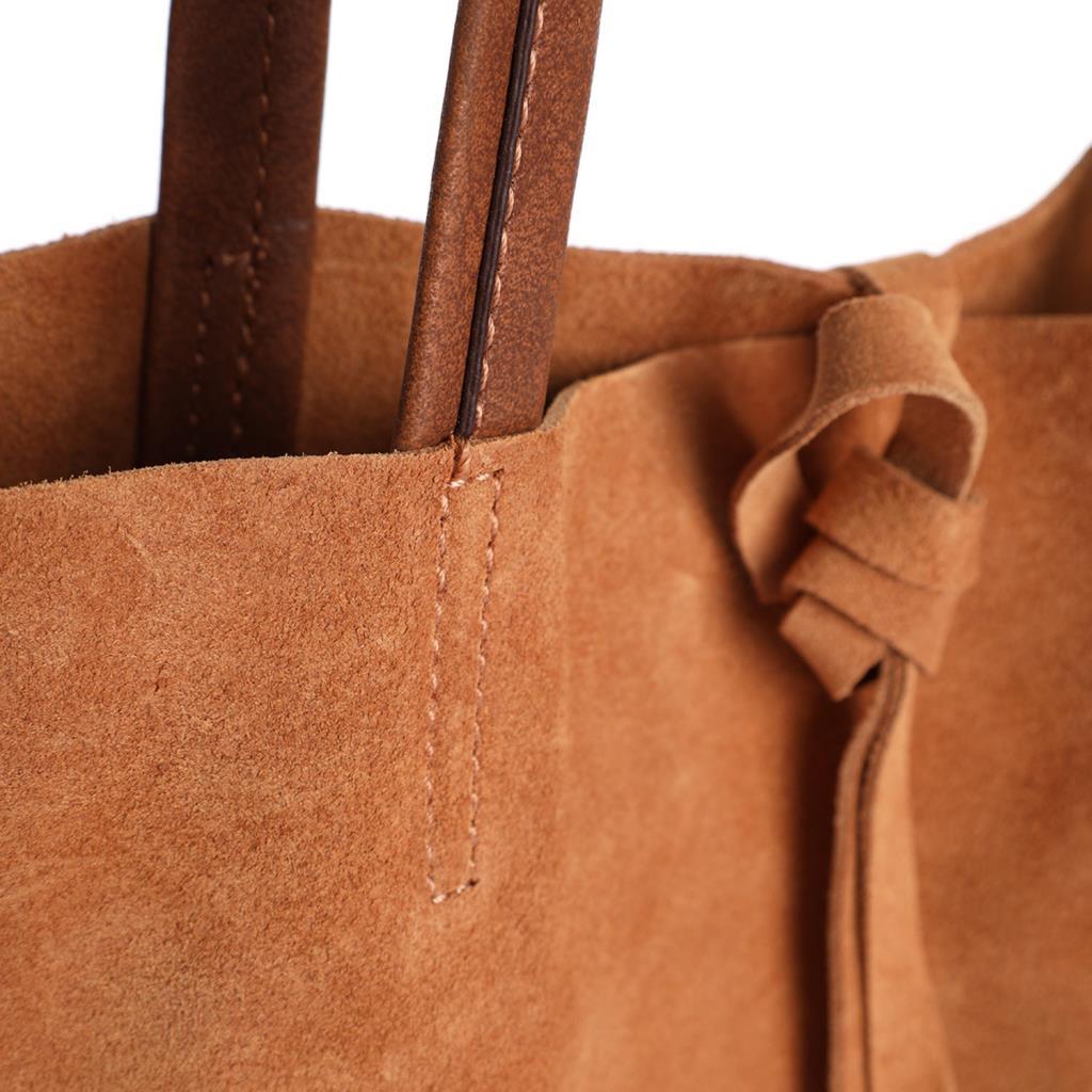 Mons Genuine Leather Suede Women's Shoulder Bag