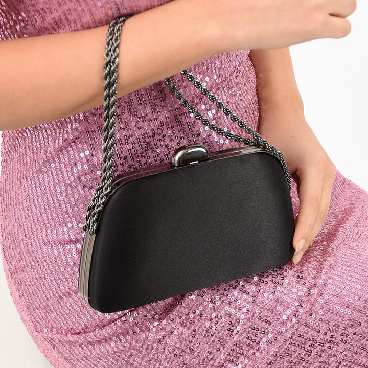 Dzeko Women's Chain Strap Evening Bag