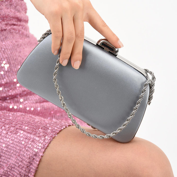 Dzeko Women's Chain Strap Evening Bag