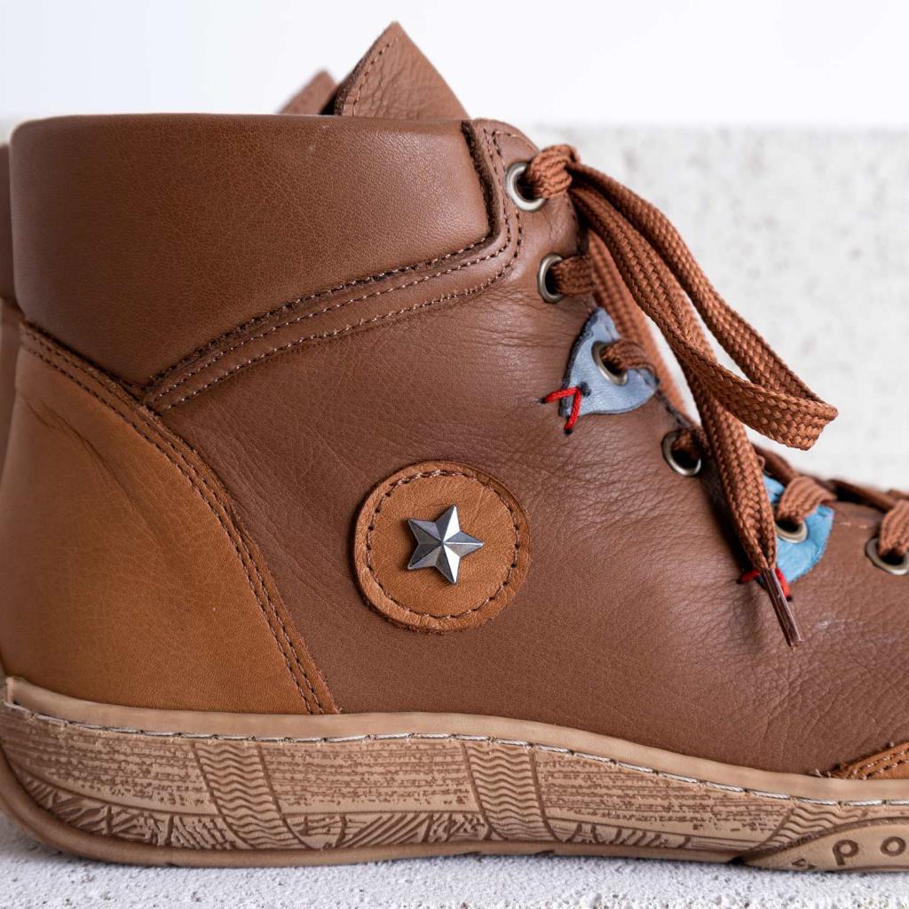 Kuva Genuine Leather Tan Women's Boots