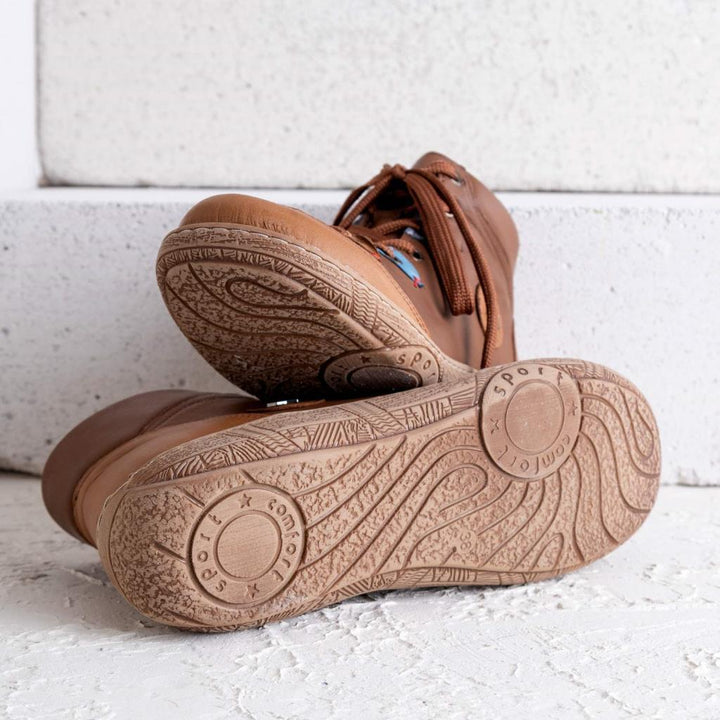 Kuva Genuine Leather Tan Women's Boots