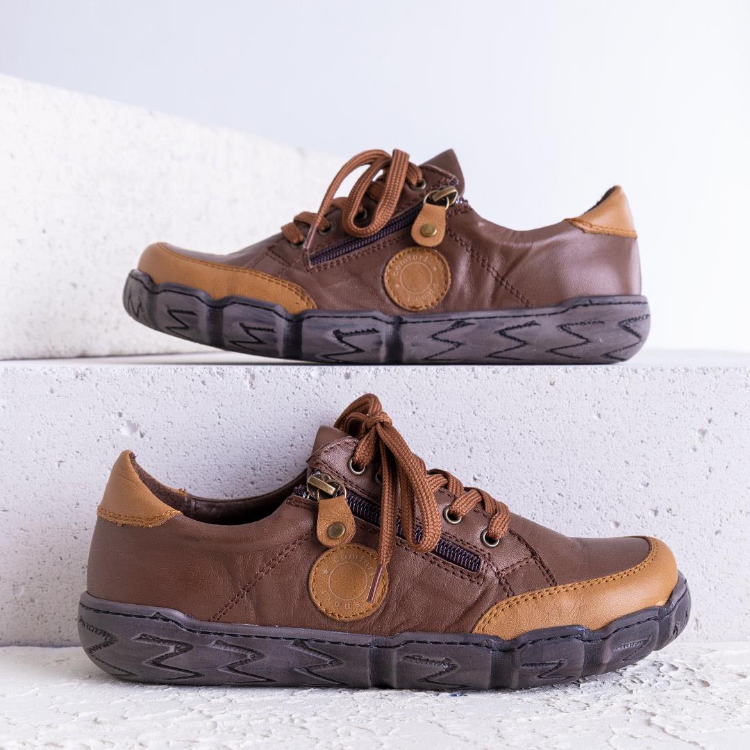 Serpa Tan Genuine Leather Women's Shoes