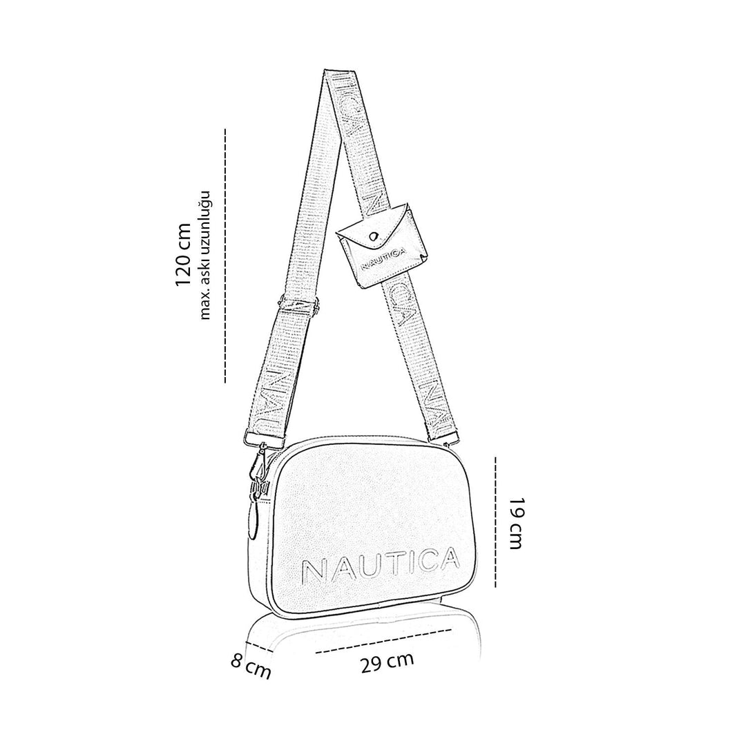 Nautica Marley Kadın Ayarlanabilir Askılı Çapraz Çanta CN6168T