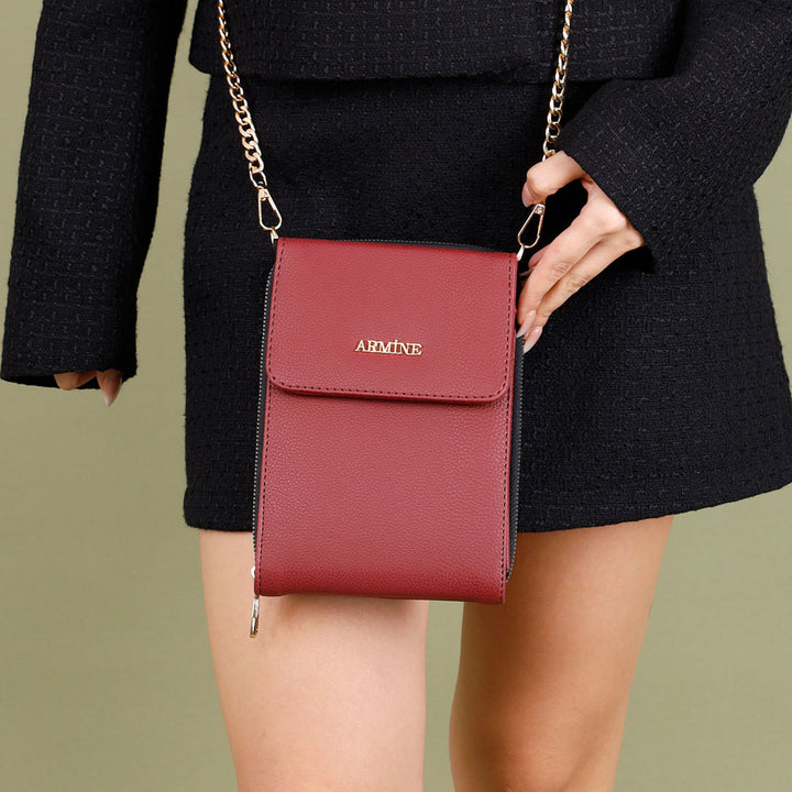 Armine 266 Eleta Women's Chain Strap Crossbody Bag