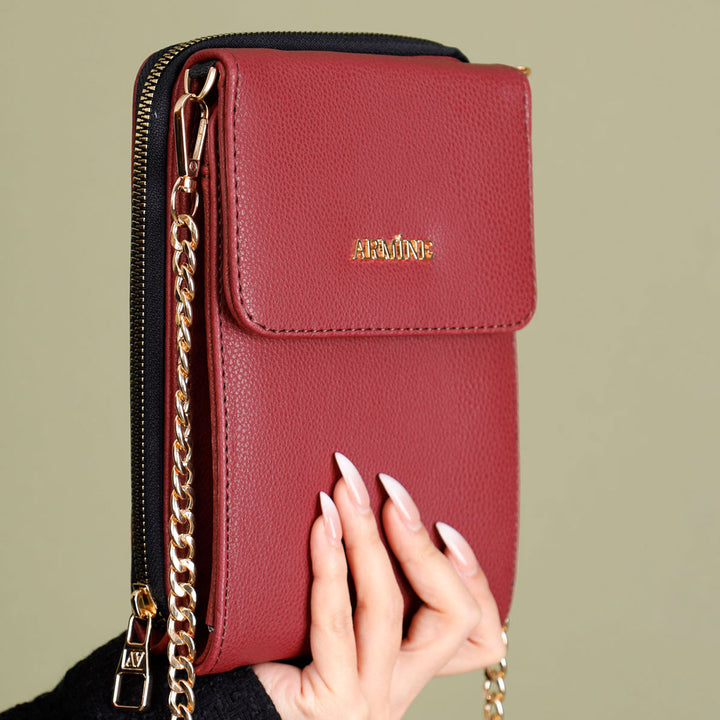 Armine 266 Eleta Women's Chain Strap Crossbody Bag